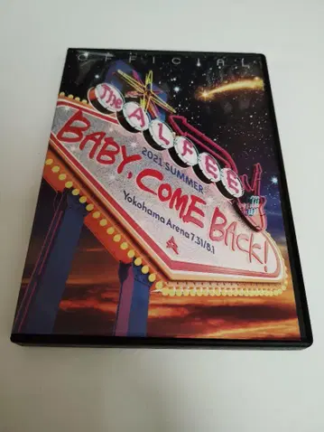 THE ALFEE baby come back DVD 팜플렛