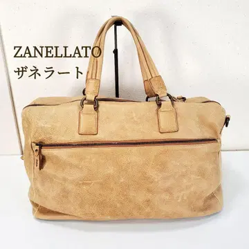 ZANELLATO 자넬라토 천연 가죽 빈티지 가죽 보스턴 백 남녀 공용