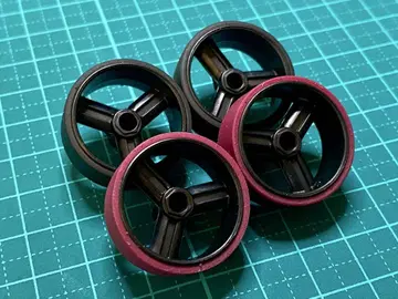 미니 사륜구동 페라 타이어 약 25.7mm 로우프릭션 카본 강화