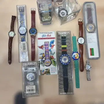 swatch BabyG 등 시계 정리 쿼츠