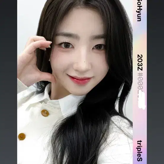 triples S Sohyun Show Champion 1st Place Object AA321 on