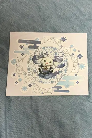 룬룬 언젠가 창포나 물망초 half Anniversary BIG 스티커