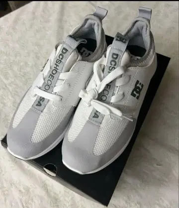 DC SHOES 스니커즈 화이트/그레이 미사용
