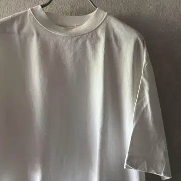 MUJI Labo 무지라보 태번수 천축 크루넥 티셔츠