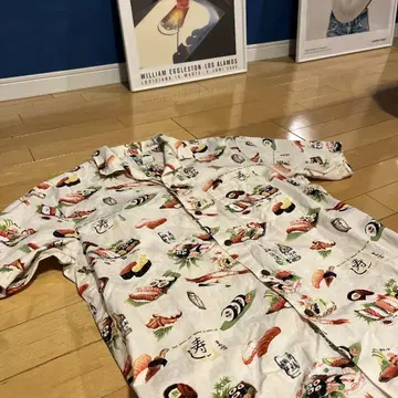 스시 알로하 셔츠 반팔 US S size Made in Hawaii