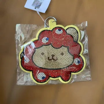반짝반짝 가죽 키링