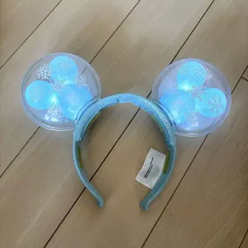 디즈니 해외 안나 머리띠 빛나는