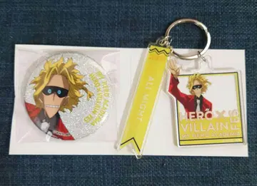 히로아카 HERO x VILLAIN FES. 올마이트 캔뱃지 아크링 키링