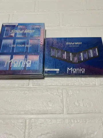 SnowMan live tour 2021 Mania 2 형태