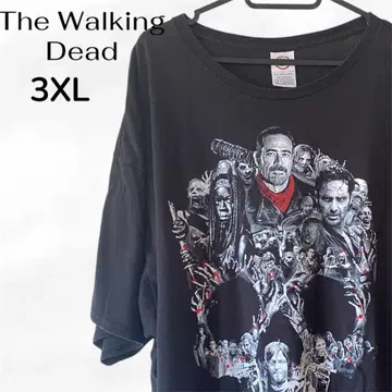 The Walking Dead 티셔츠 컷소 영화 티셔츠 3XL 구제 의류