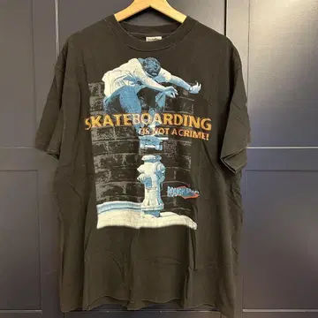 90's Skateboarding is not a crime! 셔츠
