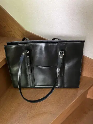 블랙 토트백 비즈니스 백