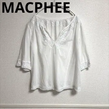 TOMORROWLAND MACPHEE 맥피 자수 블라우스