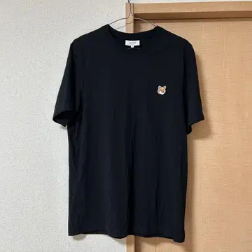 메종 키츠네 폭스 헤드 패치 T셔츠