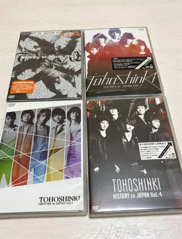 TOHOSHINKI 동방신기 HISTORY in JAPAN DVD