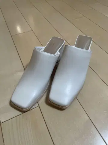 화이트 스퀘어토 뮬