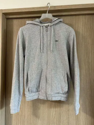 라코스테 LACOSTE 후드티 그레이