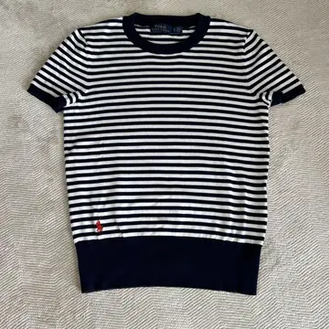 Polo Ralph Lauren 스트라이프 니트 반팔 XS