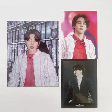 BTS PTD 위버스 글로벌 특전 포토 카드 세트 지민 jimin