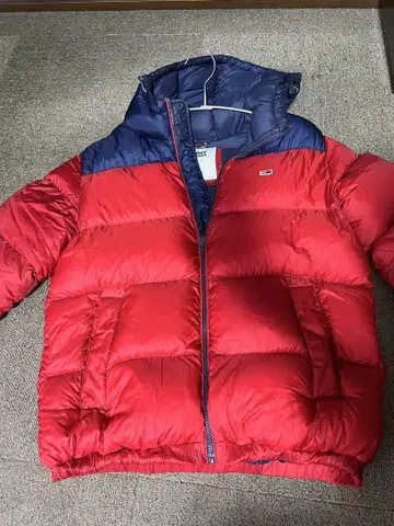 [ Tommy hilfiger ] TOMMY JEANS 후드 다운