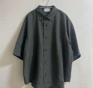 remer synthetic linen over shirt 올리브 M