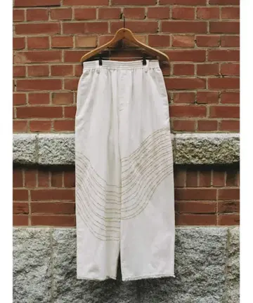 Embroidery Trousers by Julien Villevoye