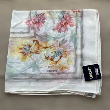 LIBERTY 플라워 패턴 스카프 약 70cm