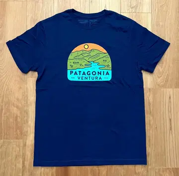 새상품 patagonia 벤츄라점 한정판 T셔츠 M 네이비