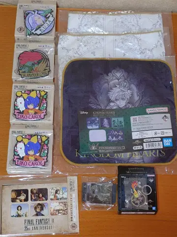 FF9 킹덤하츠 제일복권 니어 뮤직 컬렉션