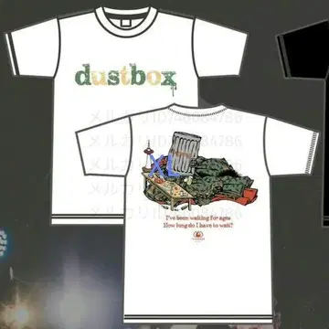 dustbox 티셔츠 교토 대작전 2025 한정판 XL