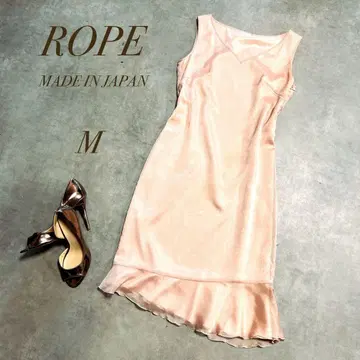 ROPE / 쉬폰 드레스 원피스 파티, 포멀, 캬바쿠라 M