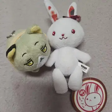 메이지 도쿄 연가 메이코이 토끼 봉제 인형 마스코트 냥가