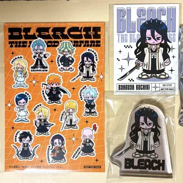 BLEACH 후목 시라야 아크릴 블록 세트 메디 코스