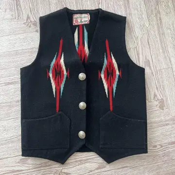 Chimayo Blanket 울 베스트 36 사이즈