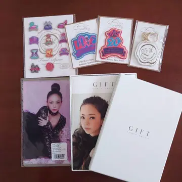 아무로 나미에 Finally 굿즈 5종 + 사진집 'GIFT' 묶음 판매