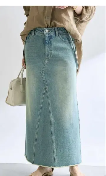 리브 드와 [ MONN.:.(몽) ] LOOSE DENIM SKIRT