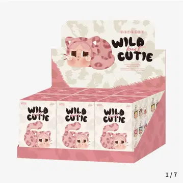 팝 마트 크라이베이비 와일드 하지만 귀여운 시리즈
