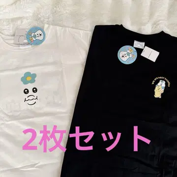 새상품 응포챠무 T셔츠 2매 세트 시마무라