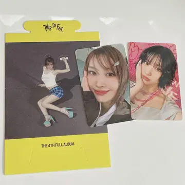 TWICE 모모 this is for 혜택 트레이딩 카드