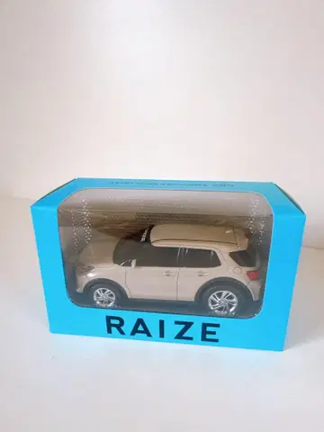 RAIZE 미니카 베이지 도요타 TOYOTA 라이즈 풀백 카