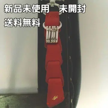 리드럼 lidnm Llife 가죽 키링 스칼렛