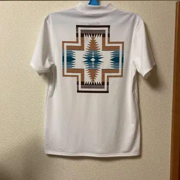 Pendleton 그래픽 래쉬 가드 M 화이트