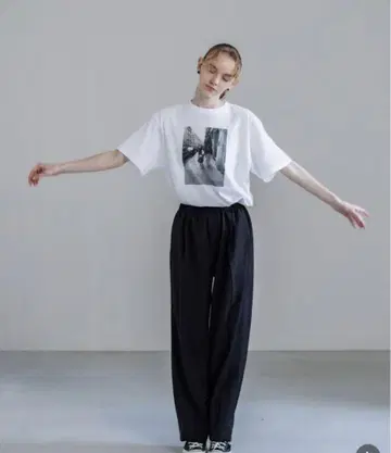 liten 리텐 젤라토 팬츠 GOMA 블랙 사이즈 1 새상품급
