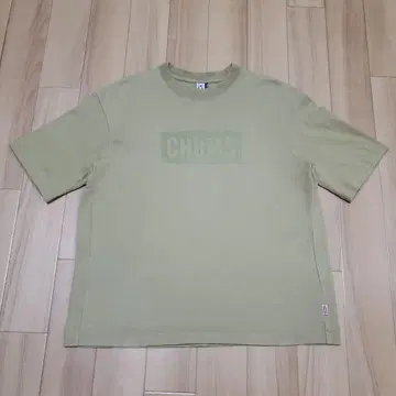 참스 CHUMS 로고 프린트 티셔츠