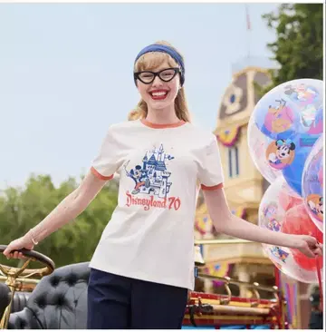 디즈니 70주년 Disneyland 70 티셔츠 토트백 세트