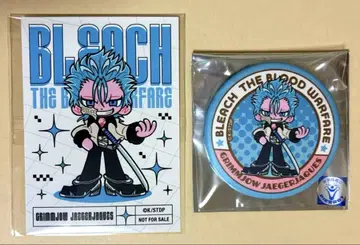 BLEACH 그림죠 캔배지 & 특전 카드 메디코스