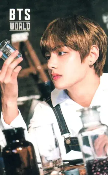 BTS BTS WORLD OST V 트레이딩 카드 양면