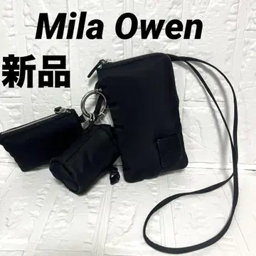 [새상품] 미라 오웬 나일론 트리플 파우치 백 케이스 숄더