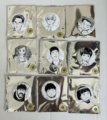 히카루의 바둑 원화전 미니 캐릭터 캔뱃지 9점