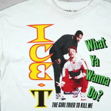 랩 ICE-T 빈티지 티셔츠 힙합 아이스 티셔츠